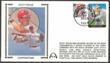 Scott Rolen Hall Of Fame Autographed Gateway Stamp Envelope