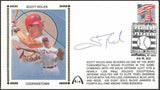 Scott Rolen Hall Of Fame Autographed Gateway Stamp Envelope