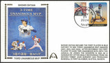 Shohei Ohtani UnSigned 3x Unanimous MVP Gateway Stamp Envelope - Los Angeles Angels & Dodgers