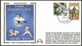 Shohei Ohtani UnSigned 3x Unanimous MVP Gateway Stamp Envelope - Los Angeles Angels & Dodgers