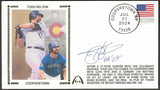 Todd Helton Autographed Hall Of Fame Gateway Stamp Cachet Envelope Commemorative Cover