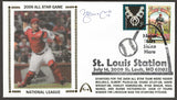 Yadier Molina 2009 All Star Game Autographed Gateway Stamp Envelope - St. Louis Cardinals