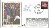 Anthony Rizzo Autograph ADD to 2016 World Series Games 6 or 7 Gateway Stamp Cachet - Chicago Cubs