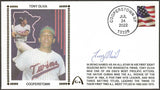 Tony Oliva Hall Of Fame HOF Autographed Gateway Stamp Commemorative Cachet Envelope