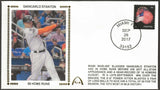 Giancarlo Stanton Un-Signed 59 Home Runs Gateway Stamp Envelope - Miami Marlins