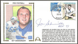 Joe Schmidt Autographed Pro Football 90th Anniversary Gateway Stamp Cachet Envelope