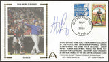 Anthony Rizzo Autograph ADD to 2016 World Series Games 6 or 7 Gateway Stamp Cachet - Chicago Cubs