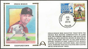 Craig Biggio Autographed Hall Of Fame Gateway Stamp Envelope - Houston Astros