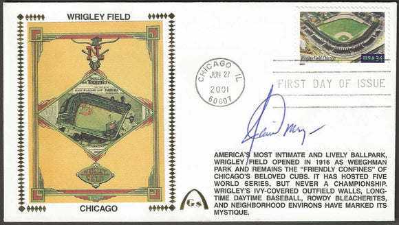 Jamie Moyer Autographed Wrigley Field Legendary Playing Fields Gateway Stamp Envelope - Chicago Cubs (1986-1988)