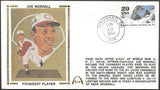 Joe Nuxhall Un-signed Youngest MLB Player 50th Anniversary Gateway Stamp Envelope - Cincinnati Reds