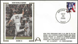 ADD Mark Teixeira Autograph- 2009 World Series Game 2 Gateway Stamp Envelope - New York Yankees