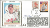 Jim Thome Autographed Hall Of Fame Gateway Stamp Cachet Commemorative Envelope - HOF Cleveland Indians