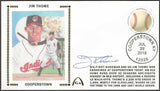 Jim Thome Autographed Hall Of Fame Gateway Stamp Cachet Commemorative Envelope - HOF Cleveland Indians