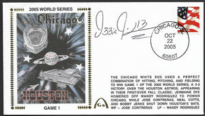 Ozzie Guillen Autographed 2005 World Series Gateway Stamp Envelope - Chicago White Sox Manager