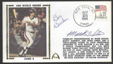 Bill Buckner & Mookie Wilson Autographs on Game 6 of the 1986 World Series