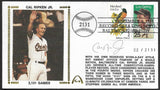 Cal Ripken Jr Autographed Numbered 2131 Games Gateway Stamp Envelope - Baltimore Orioles