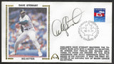Dave Stewart No Hitter Autographed Gateway Stamp Envelope - Oakland A's at the Toronto Blue Jays