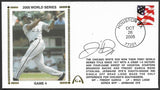 Jermaine Dye 2005 World Series Game 4 Autographed Gateway Stamp Envelope - Chicago White Sox