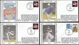 2016 World Series UNSIGNED Set of 7 Gateway Stamp Envelopes - Chicago Cubs vs Cleveland Indians