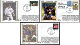 2016 World Series UNSIGNED Set of 7 Gateway Stamp Envelopes - Chicago Cubs vs Cleveland Indians