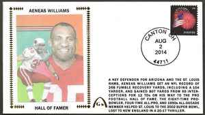 Aeneas Williams UN-signed Hall Of Fame Gateway Stamp Cachet Envelope