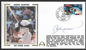 Andre Dawson 400 Home Runs Autographed Gateway Stamp Envelope
