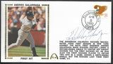 Andres Galarraga Autographed First Colorado Rockies Hit Gateway Stamp Commemorative Cachet Envelope