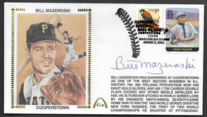 Bill Mazeroski Hall Of Fame - Autographed HOF
