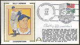 Billy Herman Autographed Hall Of Fame 50th Anniversary Gateway Stamp Envelope
