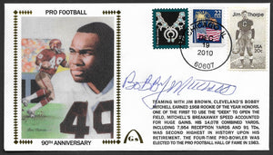Bobby Mitchell Autographed Gateway Stamp Commemorative Cachet Envelope