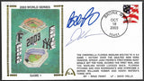 Brad Penny & Dontrelle Willis 2003 World Series Game 1 Gateway Stamp Envelope - Autographed