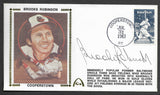 Brooks Robinson Autographed HOF Hall Of Fame Gateway Stamp Cachet Envelope - Baltimore Orioles