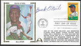Buck O'Neil Autographed Jackie Robinson USPS First Day Cover Gateway Stamp Envelope w/ FDI Postmark