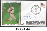 Carl Yastrzemski 3,000 Hits Gateway Stamp Envelope - Autographed