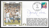 David Cone Autographed Perfect Game Gateway Stamp Envelope