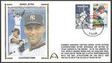 Derek Jeter Hall Of Fame Un-Autographed HOF Gateway Stamp Envelope - New York Yankees