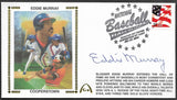 Eddie Murray Hall Of Fame Gateway Stamp Envelope - Autographed w/ HOF Postmark