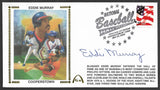 Eddie Murray Hall Of Fame Gateway Stamp Envelope - Autographed w/ HOF Postmark