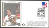 Edgar Martinez Un-Signed Hall Of Fame Gateway Stamp Envelope w/ Cooperstown Postmark - Seattle Mariners