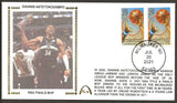 Giannis Antetokounmpo CORRECTED & Un-signed NBA Finals MVP Gateway Stamp Cachet Envelope - Milwaukee Bucks