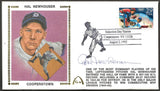 Hal Newhouser Autographed HOF Hall Of Fame Gateway Stamp Cachet Envelope - Detroit Tigers