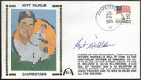 Hoyt Wilhelm Autographed Hall Of Fame Induction Gateway Stamp Envelope