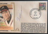 Tom Glavine DINGED Hall Of Fame Autographed Gateway Stamp Envelope - Atlanta Braves