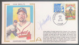 John Smoltz Hall Of Fame Autographed Gateway Stamp Envelope - Atlanta Braves