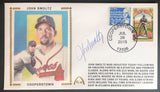John Smoltz Hall Of Fame Autographed Gateway Stamp Envelope - Atlanta Braves