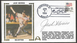 Jack Morris No Hitter Gateway Stamp Envelope - Autographed