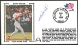 Mark Whiten Autographed 4 Home Run Game Gateway Stamp Cachet Envelope - St. Louis Cardinals