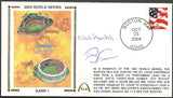 Terry Francona Autographs - Single Gateway Stamp Cachet Envelopes