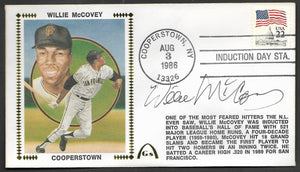 Willie McCovey Hall Of Fame - Autographed HOF