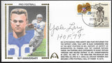 Yale Lary Autographed Football 90 Years Gateway Stamp Cachet Envelope
